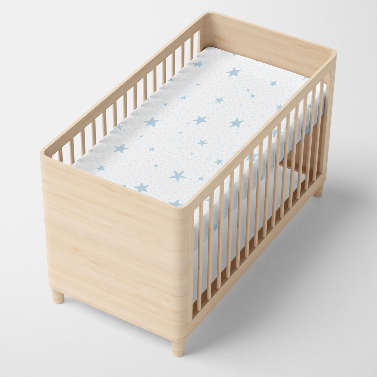 Aluslina HappyFriday BASIC KIDS Sinine 70 x 140 x 14 cm